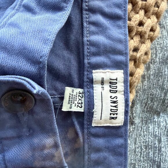 Todd Snyder Men's Slim Jeans in Blue - Picture 5 of 12